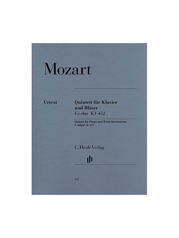Wolfgang Amadeus Mozart: Quintet In E Flat Major KV 452