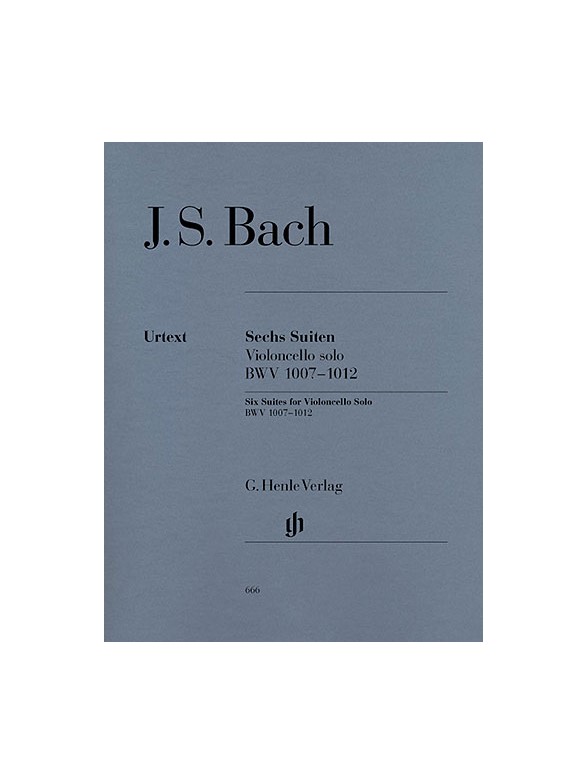 Johann Sebastian Bach: 6 Suites for Violoncello solo BWV 1007-1012
