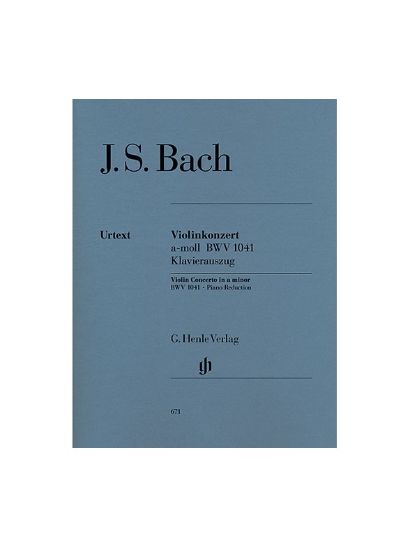 J.S. Bach: Violin Concerto In A Minor BWV 1041