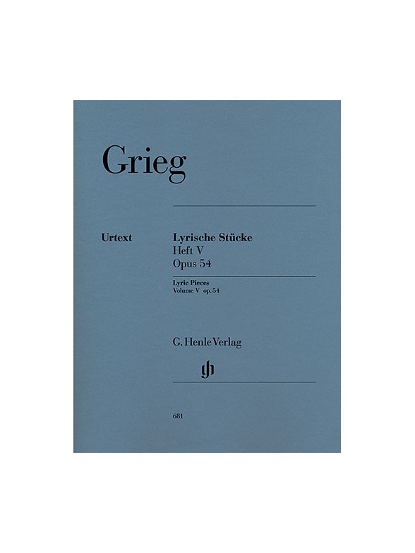 Edvard Grieg: Lyric Pieces Volume 5 Op.54