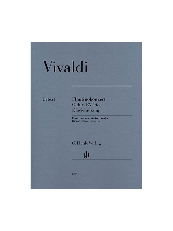 Antonio Vivaldi: Concerto for Flautino (Recorder/Flute) and Orchestra C major op. 44, 11 RV 443