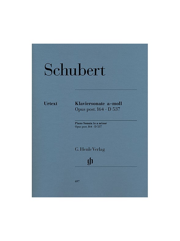 Franz Schubert: Klaviersonate A-Moll Opus Post. 164 D537