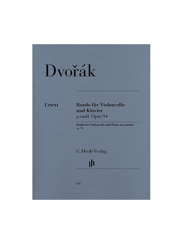 Antonín Dvorák: Rondo Fur Violoncello Und Klavier Op. 94