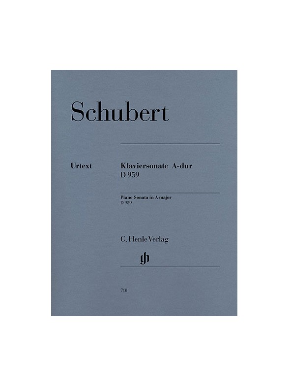 Franz Schubert: Piano Sonata In A D.959 (Urtext Edition)