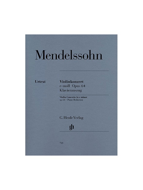 Felix Mendelssohn: Violin Concerto In E Minor Op.64 (Violin/Piano)