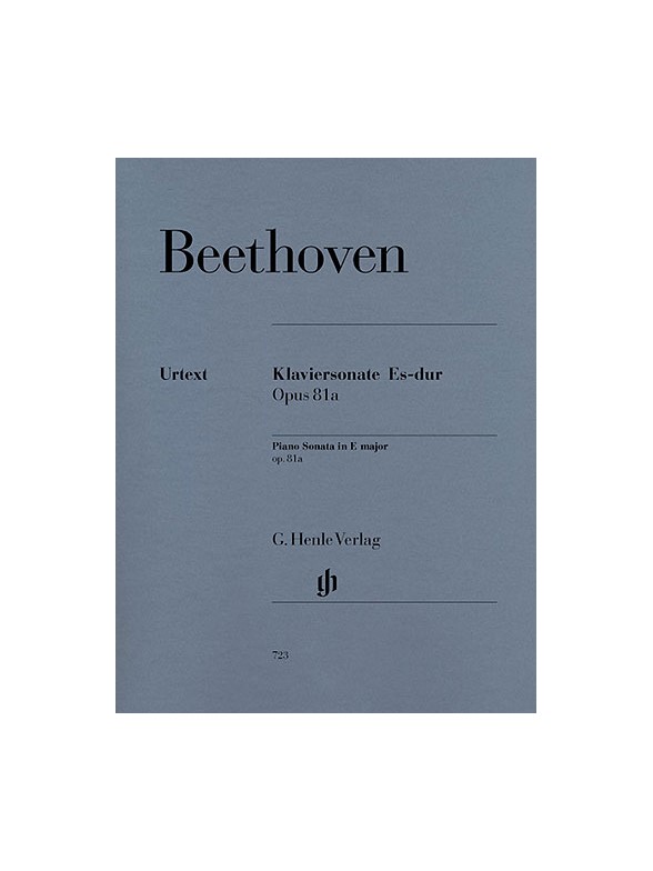 Ludwig Van Beethoven: Klaviersonate Es-Dur Op. 81a