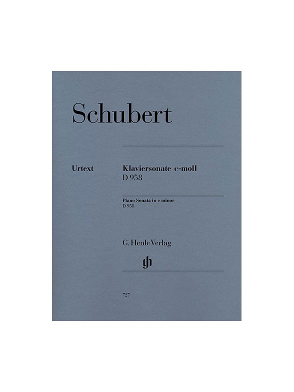 Franz Schubert: Piano Sonata In C Minor D.958 (Urtext Edition)