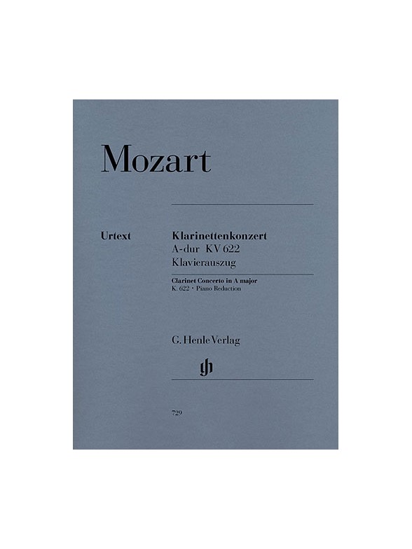 Wolfgang Amadeus Mozart: Clarinet Concerto A major K. 622