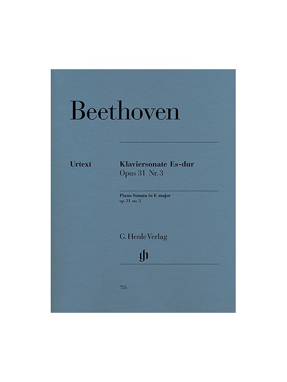 Ludwig Van Beethoven: Piano Sonata In E Flat Op.31 No.3