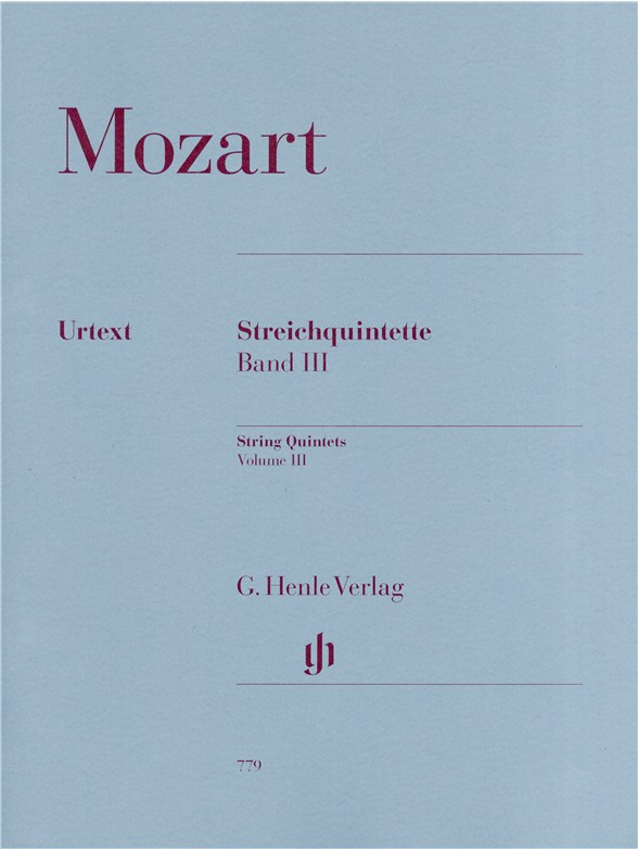 W.A. Mozart: Streichquintette Band III - Urtext (Score/Parts)