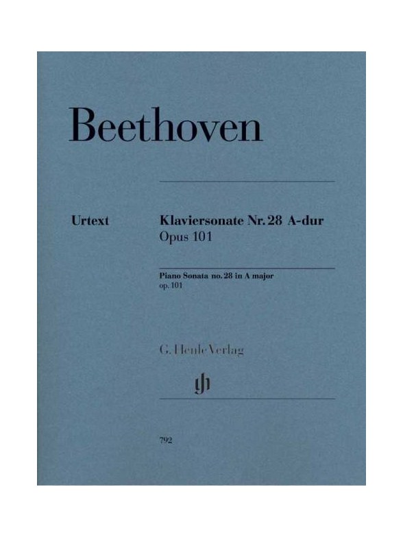 Beethoven Pf Sonata No28 In A Op101