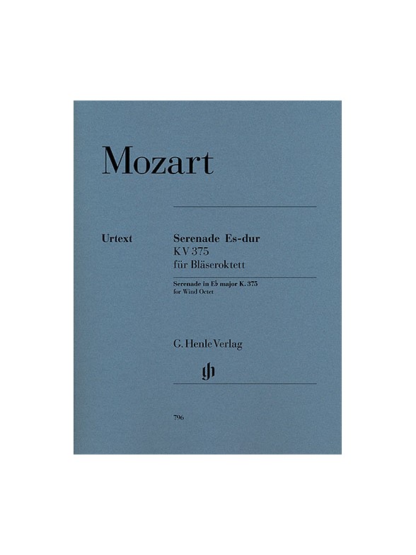 Wolfgang Amadeus Mozart: Serenade Es-Dur KV 375 Fur Blaseroktett