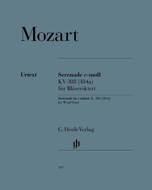 Wolfgang Amadeus Mozart: Serenade In C Minor For Wind Octet