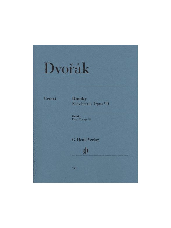 Antonin Dvorak: Dumky Piano Trio Op.90 (Urtext)