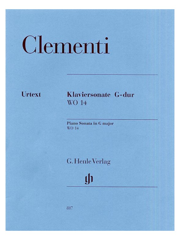 Muzio Clementi: Piano Sonata In G WO 14