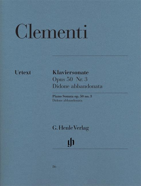 Muzio Clementi: Piano Sonata "Didone abbandonata", Scena Tragica g minor op. 50,3
