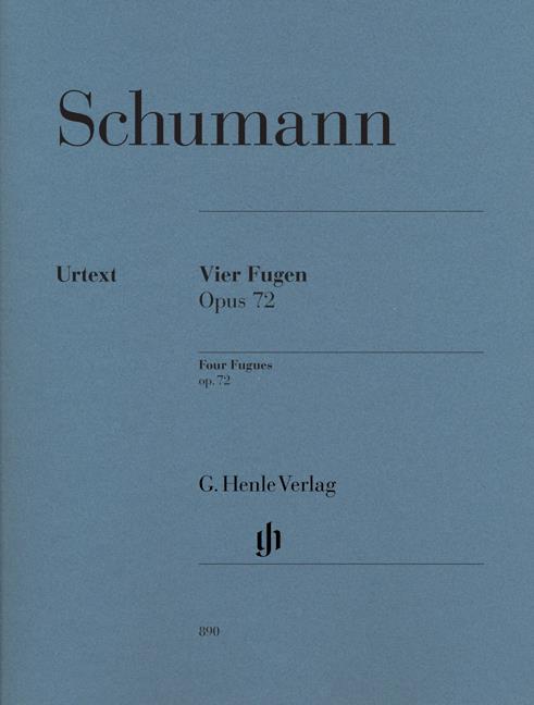 SCHUMANN FOUR FUGUES OP.72 PF URTEXT