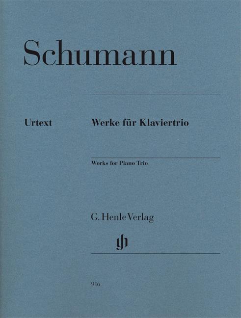SCHUMANN ROBERT PIANO TRIOS FANTASY PIECES OP88 PF/VLN/VLC URT SC/PTS