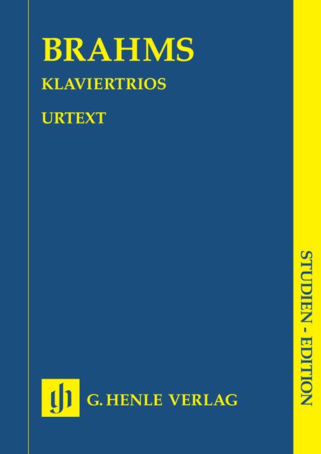 Johannes Brahms: Klaviertrios (Urtext)