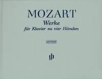 W.A. Mozart: Works for Piano Four-hands (Henle Urtext)