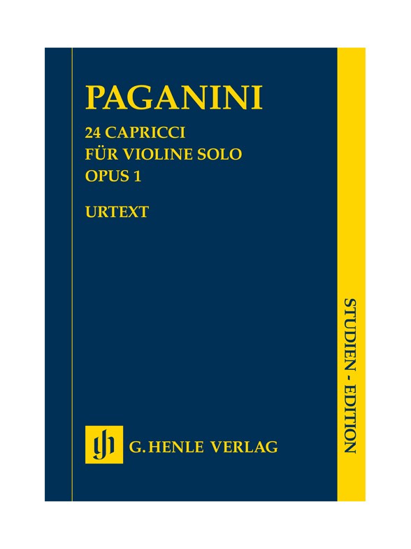 Nicolò Paganini: 24 Capricci Op.1 (Urtext Study Score)