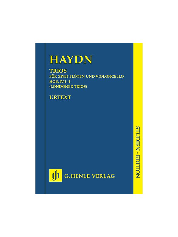 Haydn Trios 2 Flt Vlc Iv:1-4 London