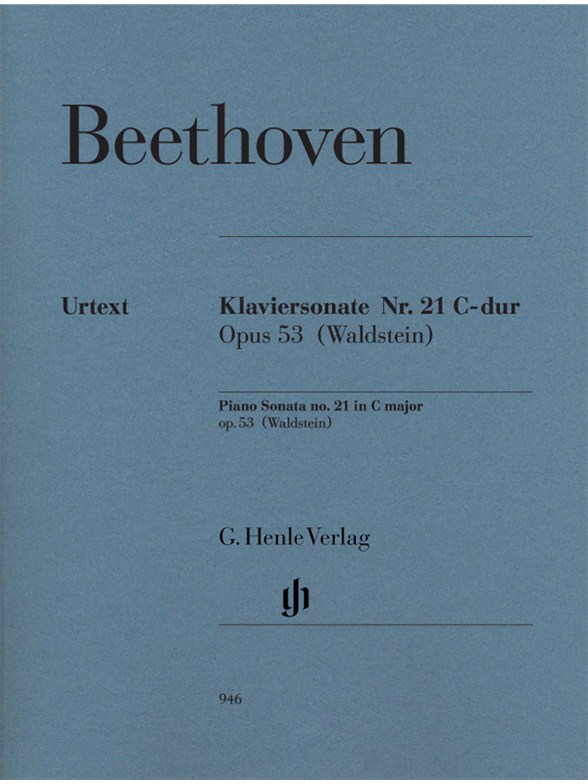 Ludwig Van Beethoven: Piano Sonata No.21 C Op.53 "Waldstein" - Urtext Edition