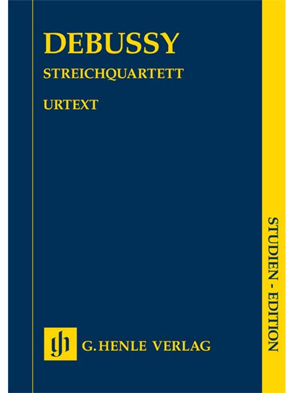 Claude Debussy: String Quartet (Study Score)