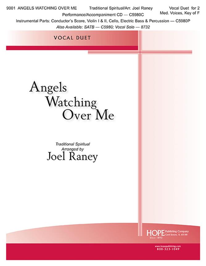 Angels Watching Over Me : Vocal Duet 2 Med. Voices, Key of F