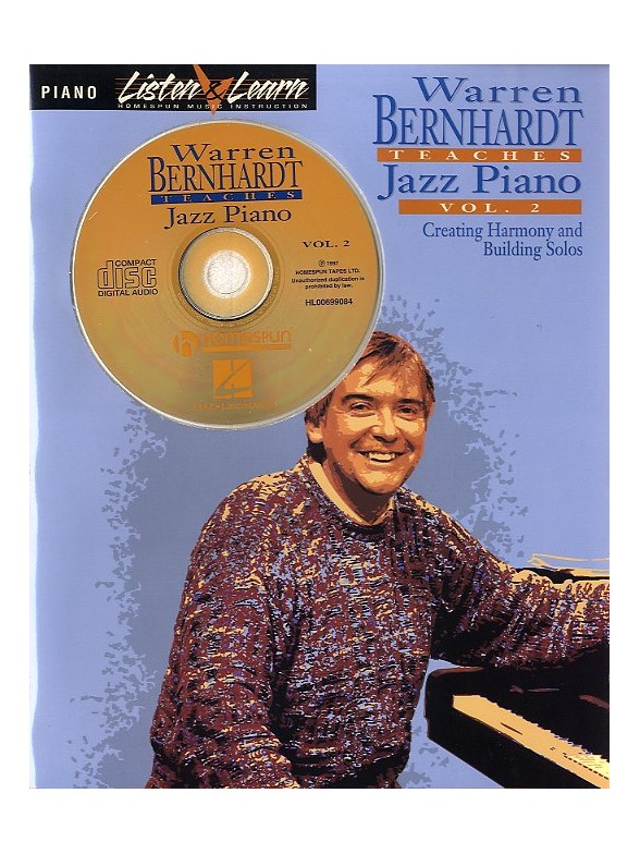 Warren Bernhardt Teaches Jazz Piano Book 2