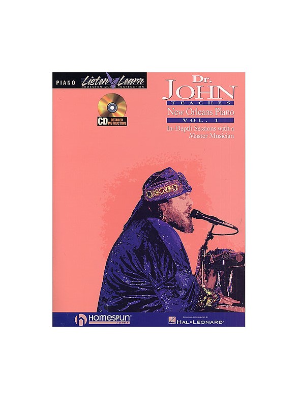 Dr.John Teaches New Orleans Piano Book 1