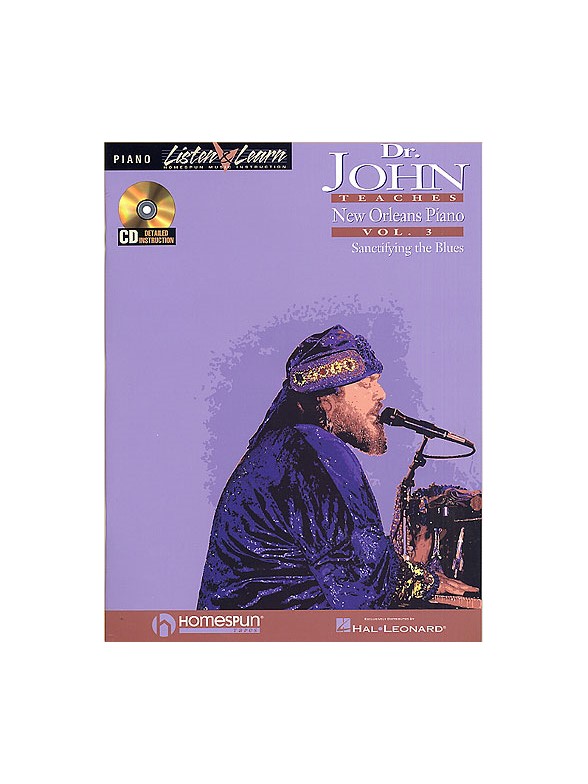 Dr.John Teaches New Orleans Piano Book 3