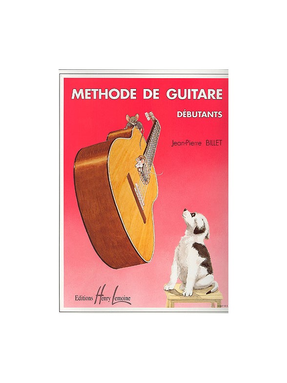 Jean-Pierre Billet : Méthode De Guitare Débutants