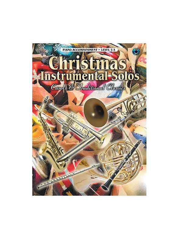 Christmas Instrumental Solos - Piano Accompaniment Level 2-3