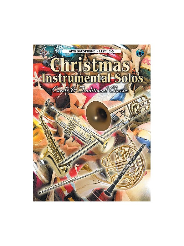 Christmas Instrumental Solos - Alto Saxophone Level 2-3