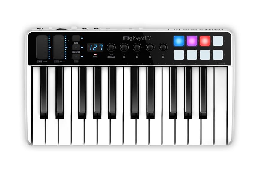 IK Multimedia Irig Keys I/O 25 MIDI controller and interface