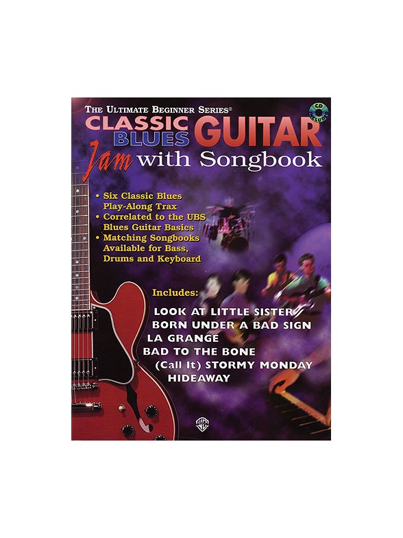 Ultimate Beginner: Classic Blues Guitar Jam With Songbook