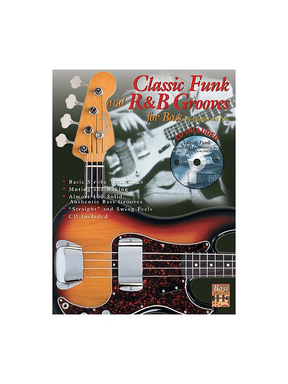 Classic Funk And R And B Grooves For Bass
