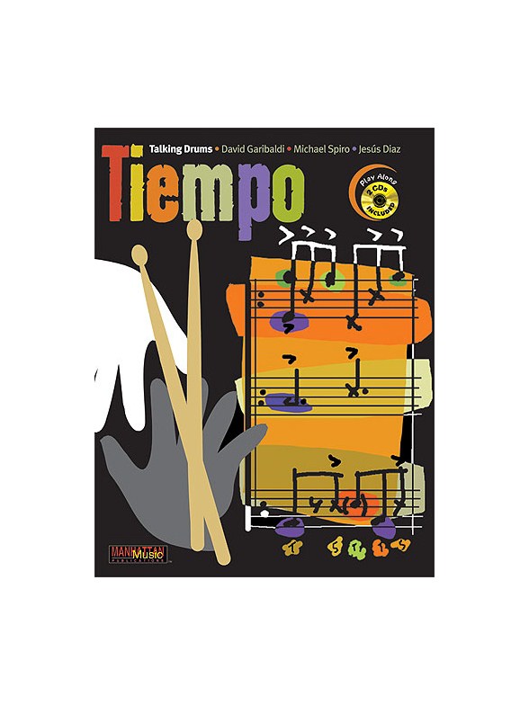 Talking Drums Tiempo Book/2cd