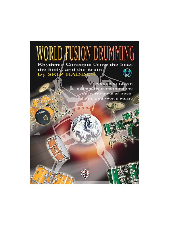 World Fusion Drumming Book/Cd