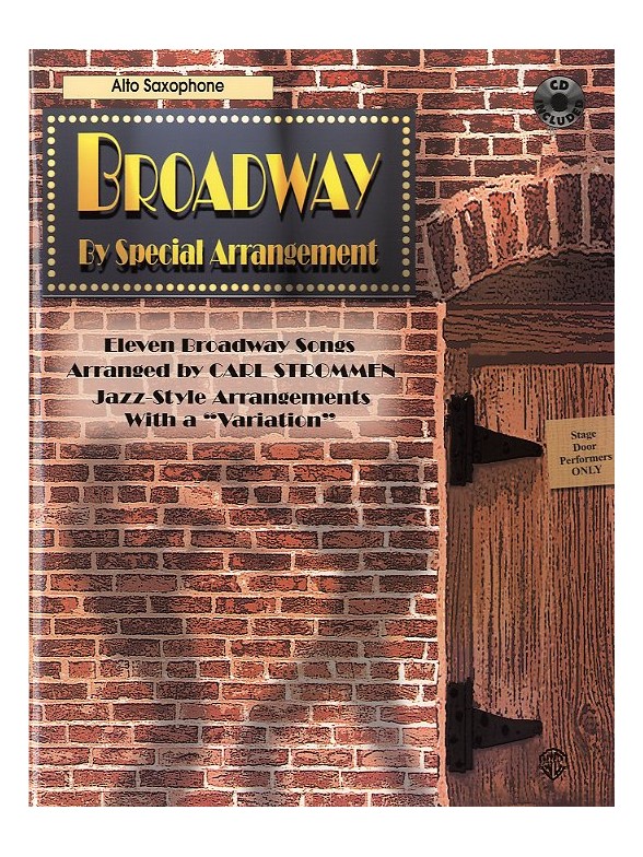 Broadway By Special Arrangement: Alto Sax