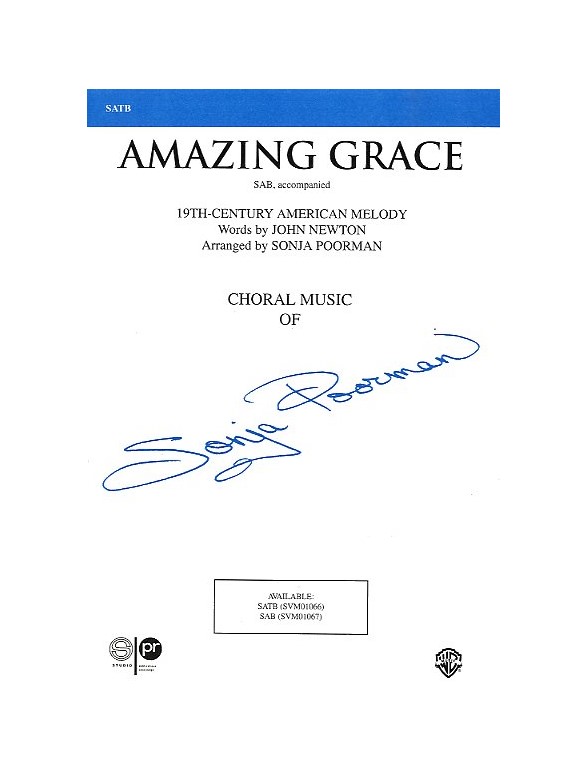 Amazing Grace (SAB)