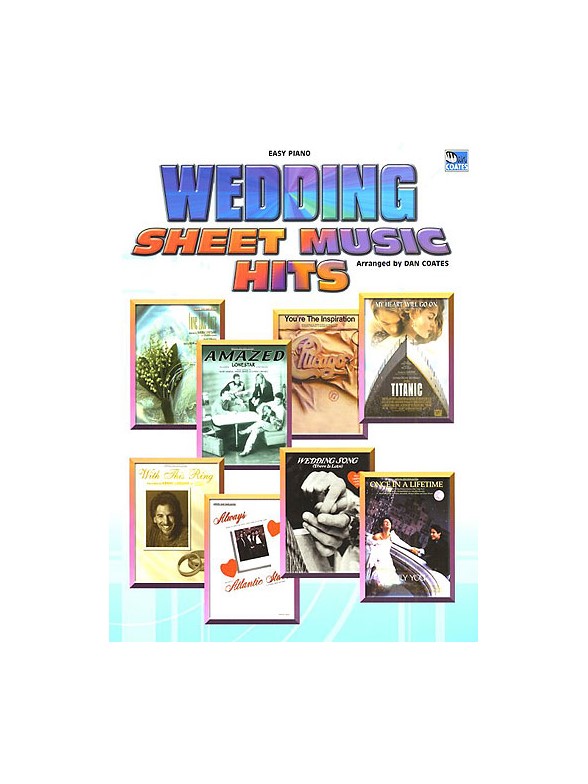 Wedding Sheet Music Hits (Easy Piano)