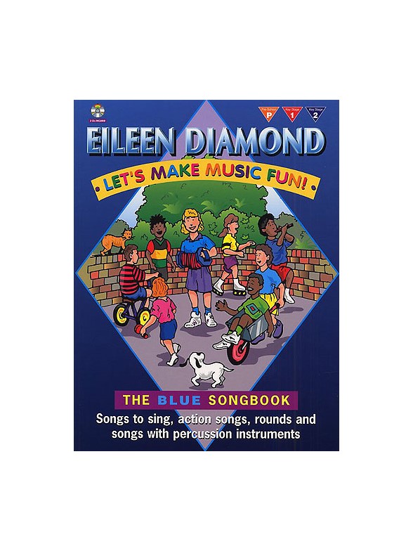 Eileen Diamond: Let's Make Music Fun! The Blue Songbook (Book/CD)
