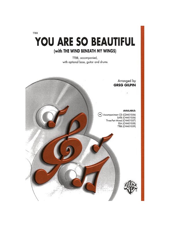You Are So Beautiful/The Wind Beneath My Wings (TTBB)