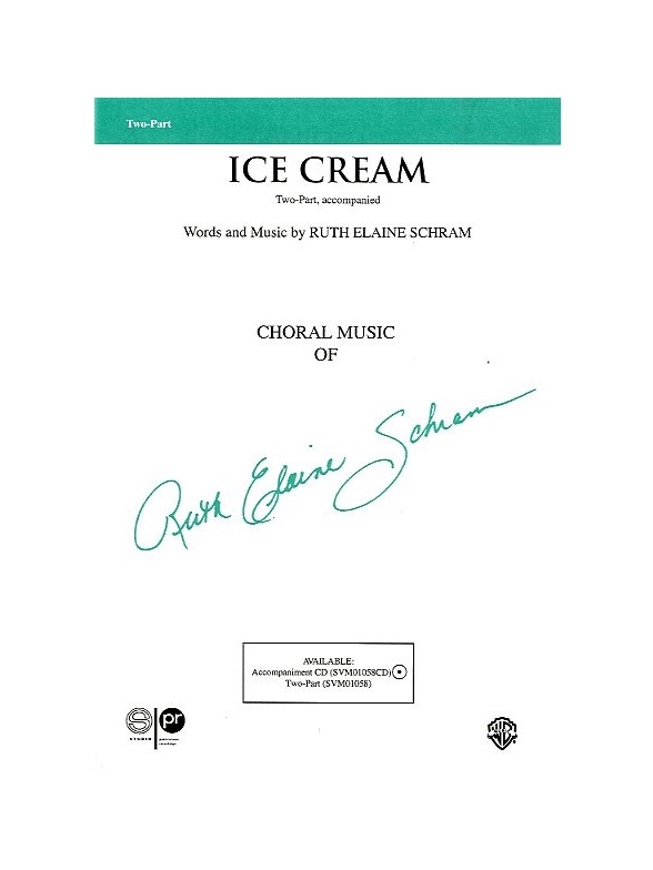 Ruth Elaine Schram: Ice Cream