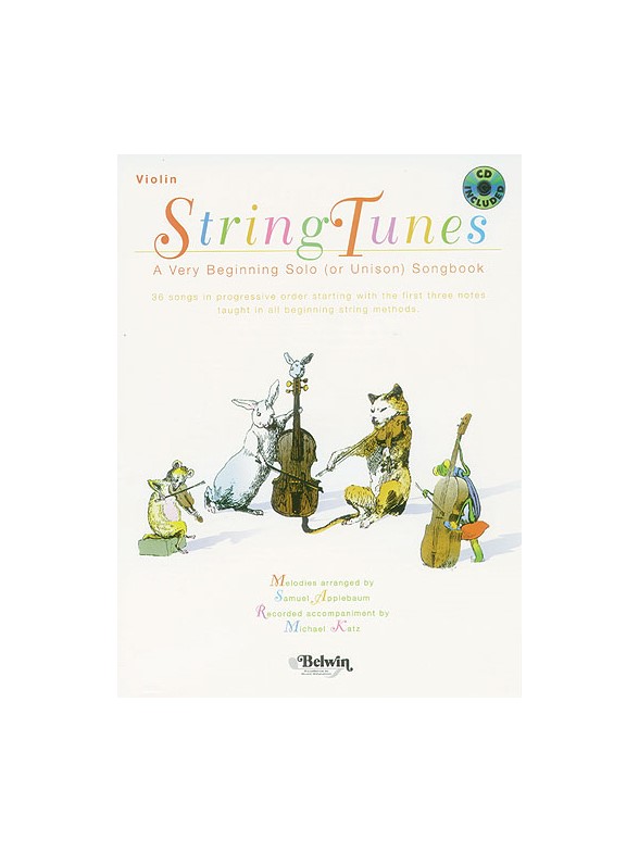 String Tunes- Violin (Book/Cd)