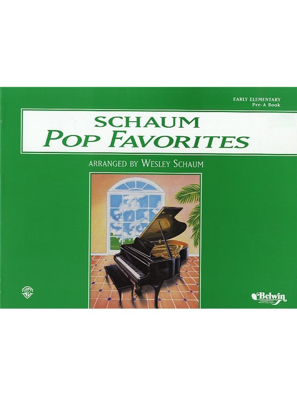 Schaum Pop Favorites Piano