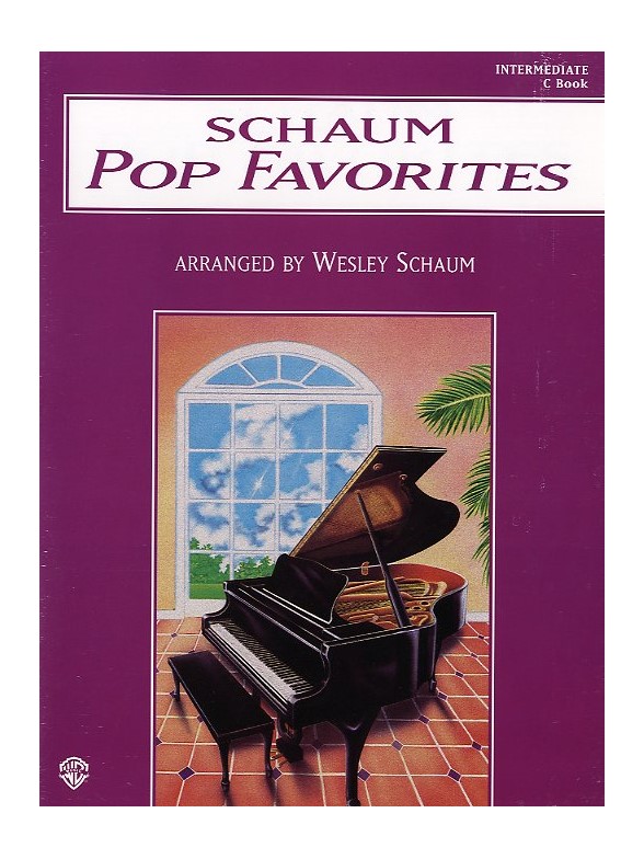Schaum Pop Favourites - Intermediate C Book