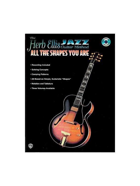 Herb Ellis Jazz Guitar Method: All The Shapes You Are (Book/CD)